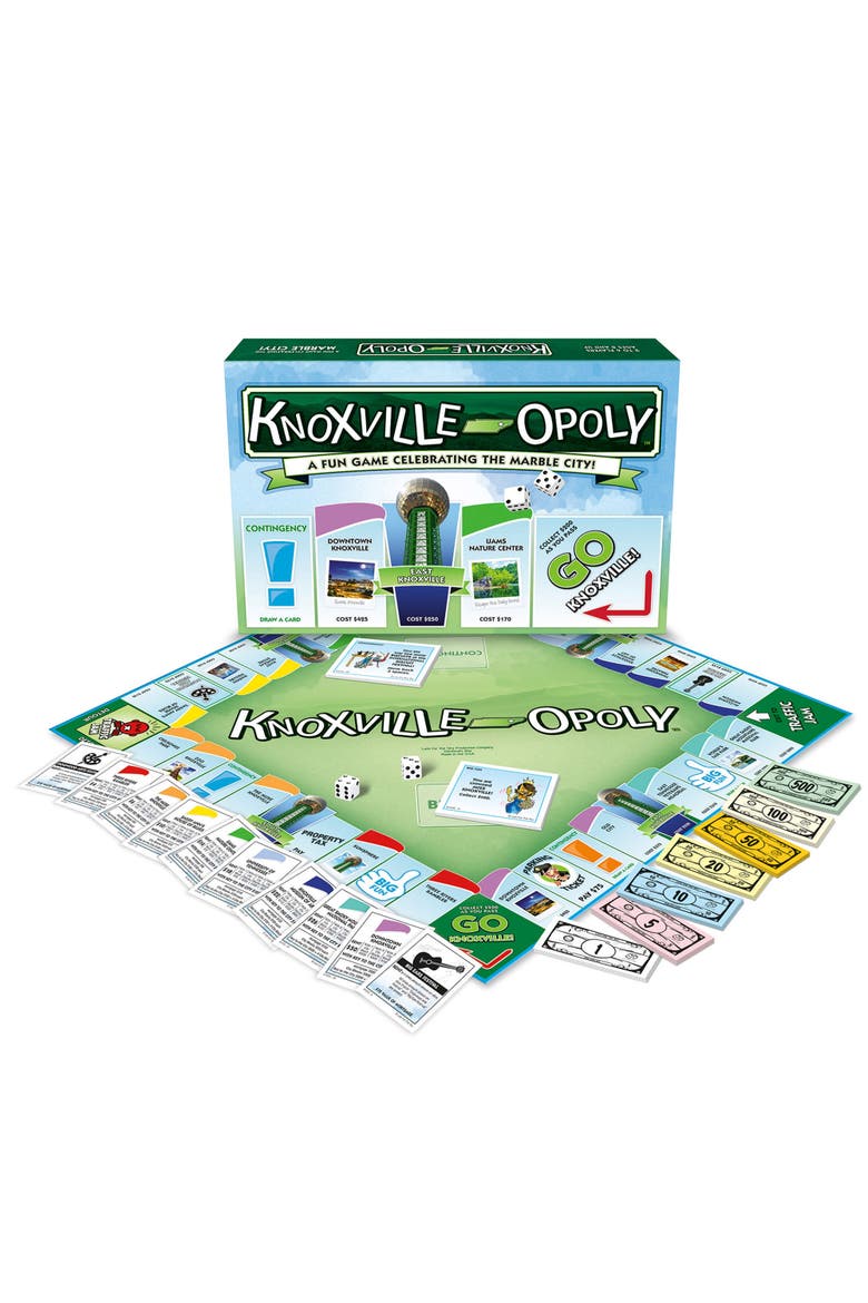Knoxvilleopoly Monopoly Board Game, Alternate, color, Multicolored