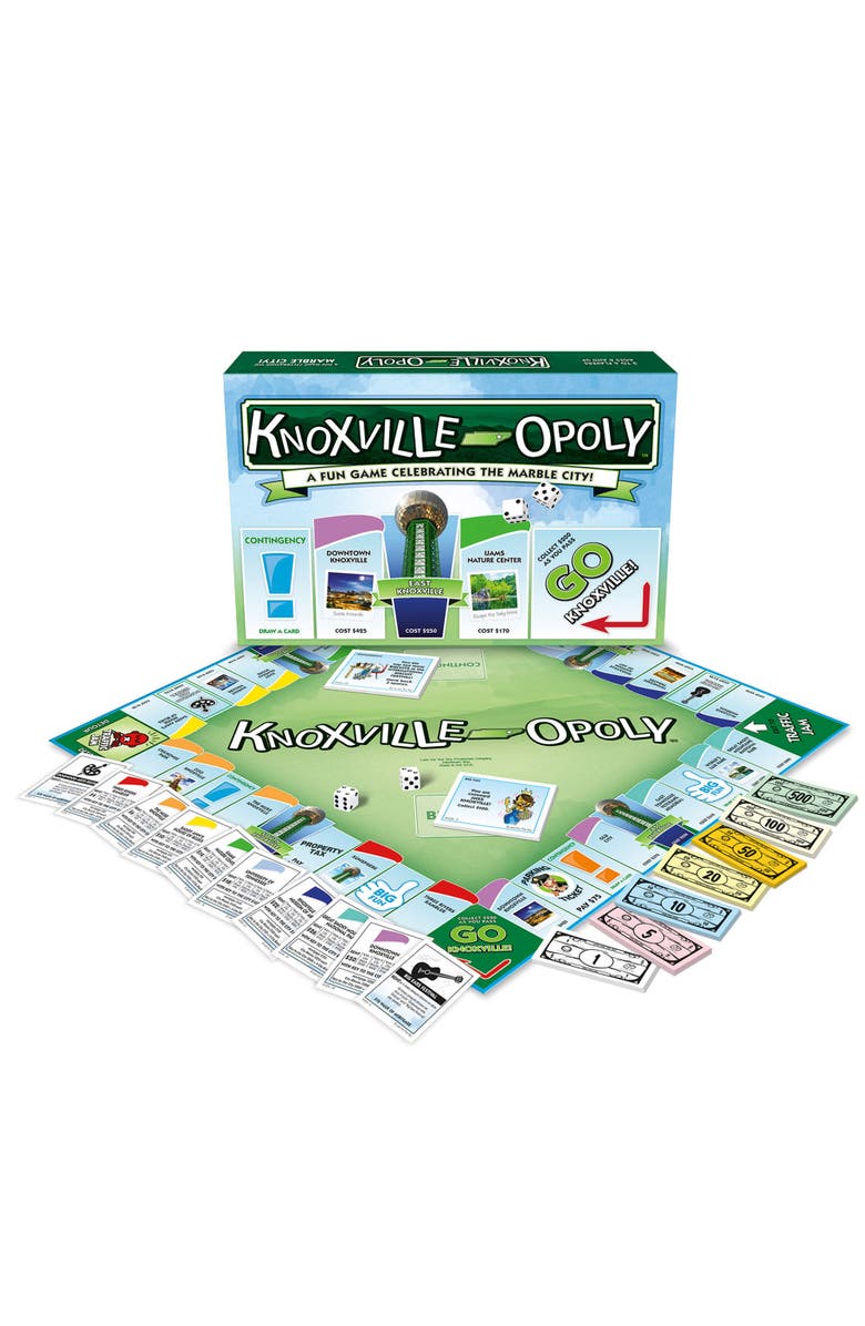 Late for the Sky Knoxvilleopoly Monopoly Board Game, Alternate, color,