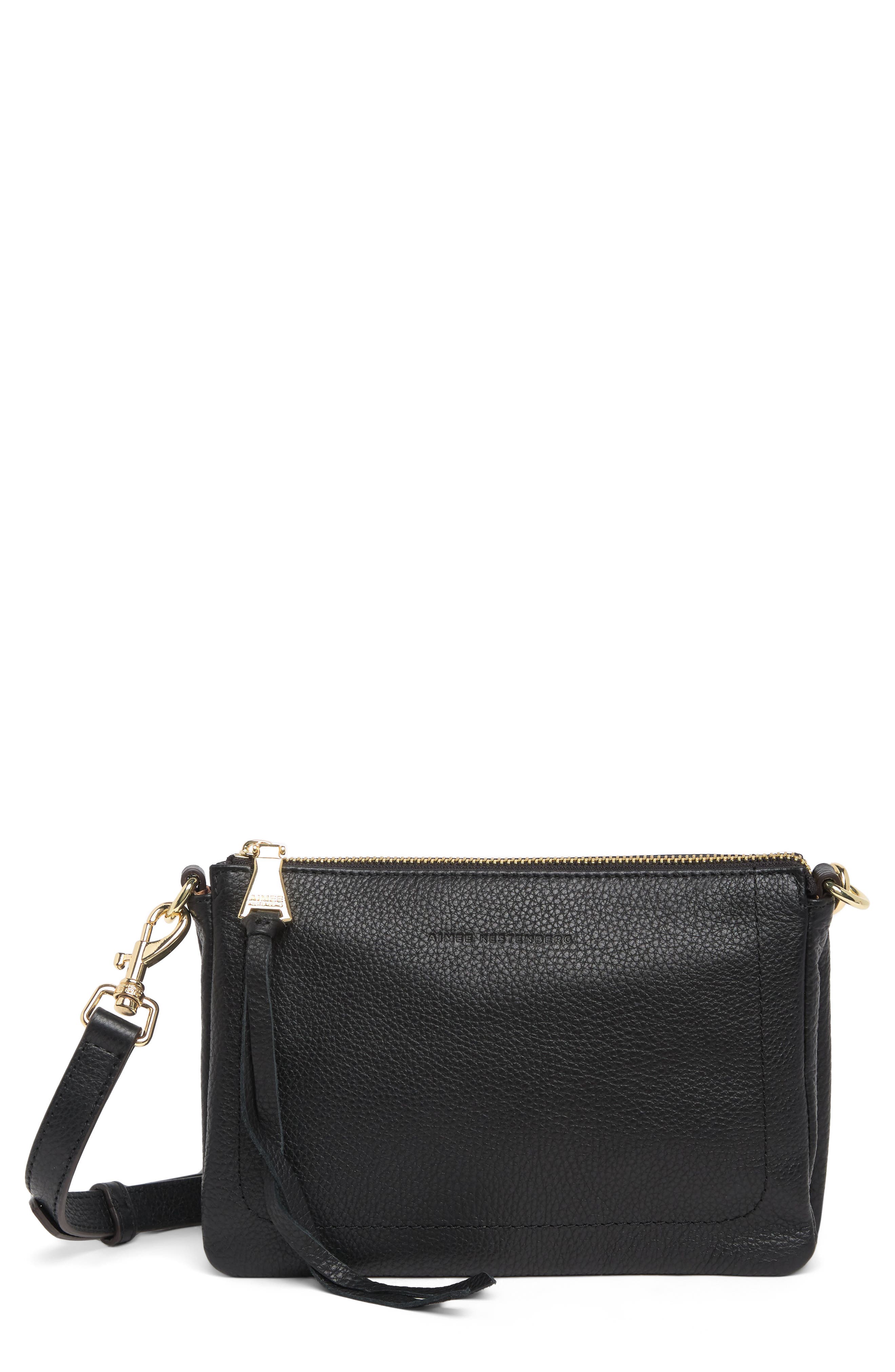 AIMEE Madrid Leather Crossbody Bag
