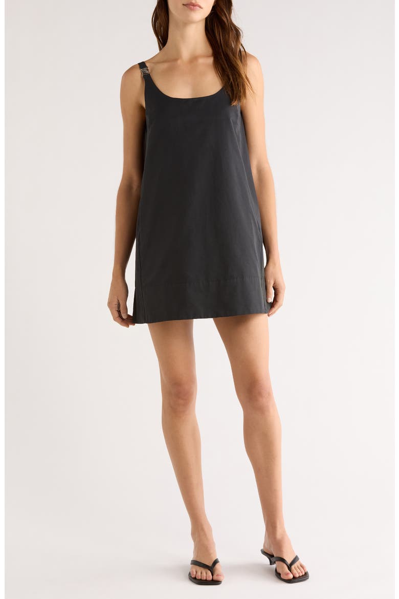Glaze Shift Dress, Main, color, BLACK