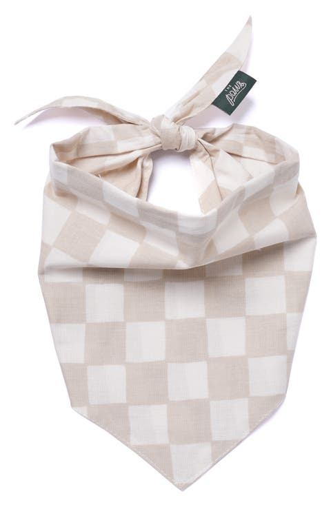 Checkers Dog Bandana