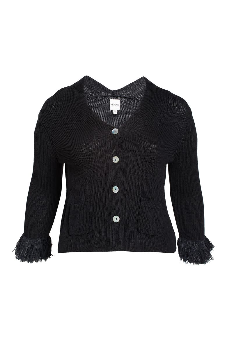 Night Fall Cardigan, Alternate, color, BLACK ONYX
