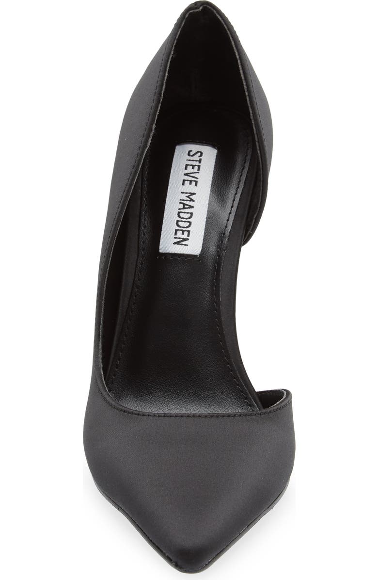 Steve Madden Damzil Half d'Orsay Pointed Toe Pump, Alternate, color,