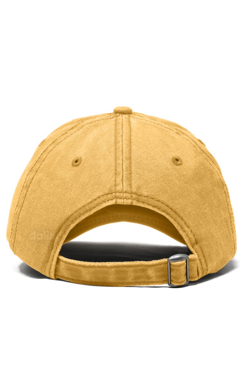 Lil Bolt Dad Cap, Alternate, color, Washed Gold