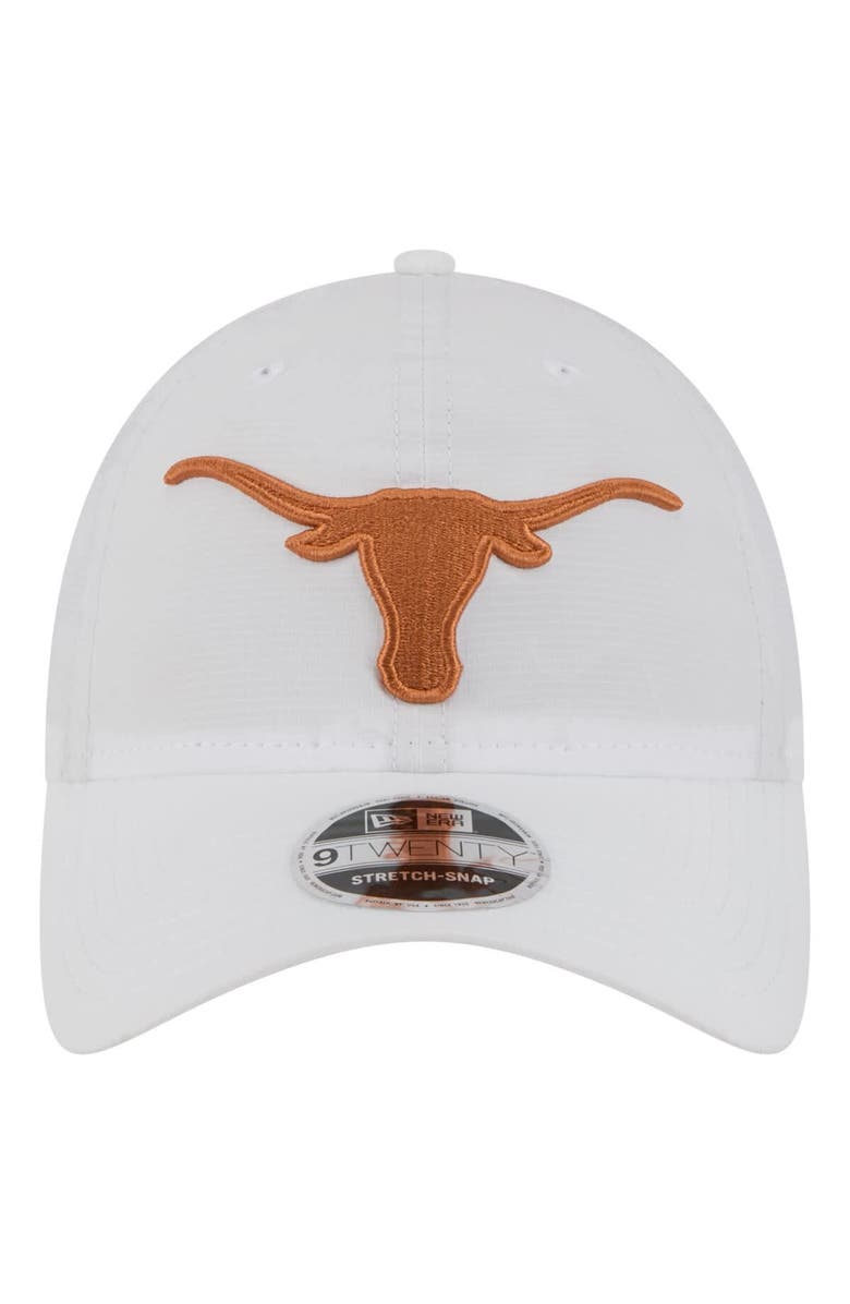New Era Men's New Era White Texas Longhorns Active Ripstop 9TWENTY Adjustable Hat, Alternate, color, 