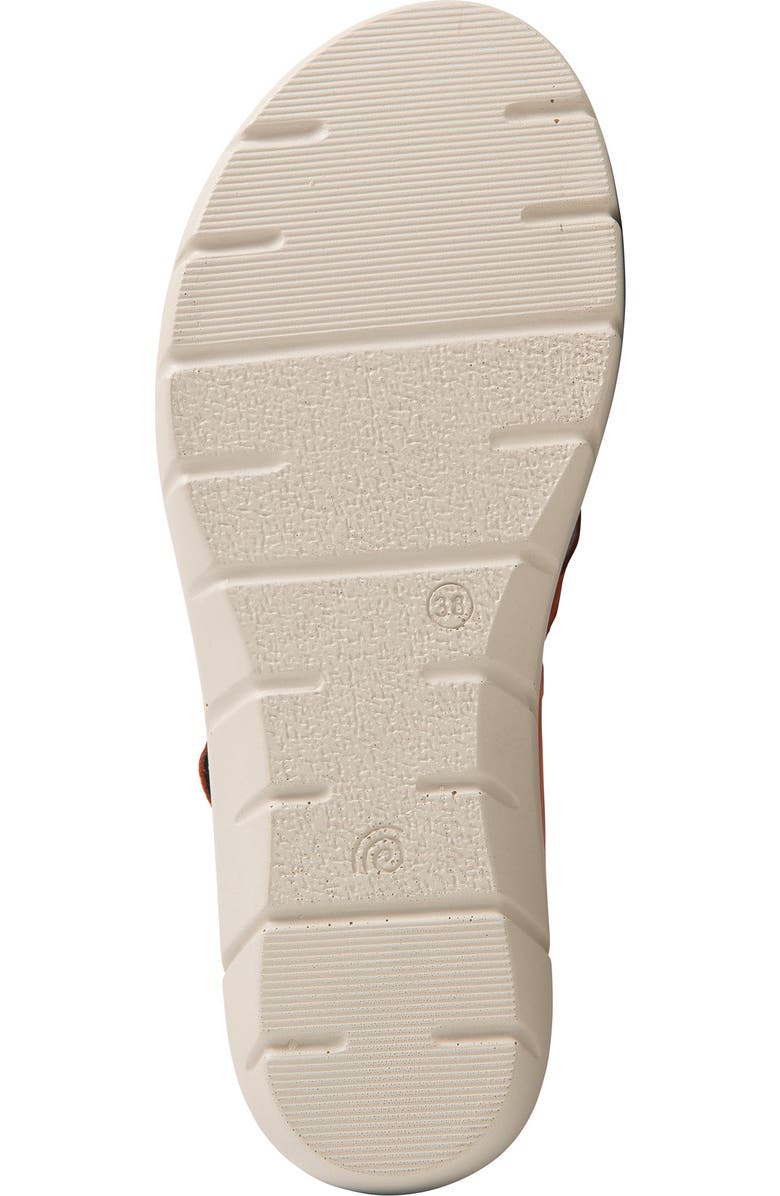 Wolky Ikaria Slingback Platform Wedge Sandal, Alternate, color, Brick