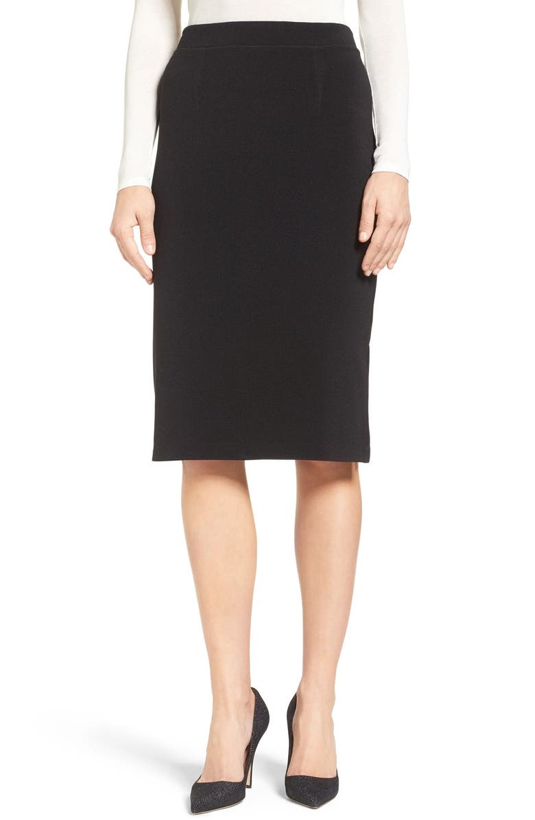 Halogen<sup>®</sup> Side Slit Pencil Skirt, Main, color, 