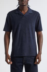 Sunspel Cotton Terry Cloth Polo