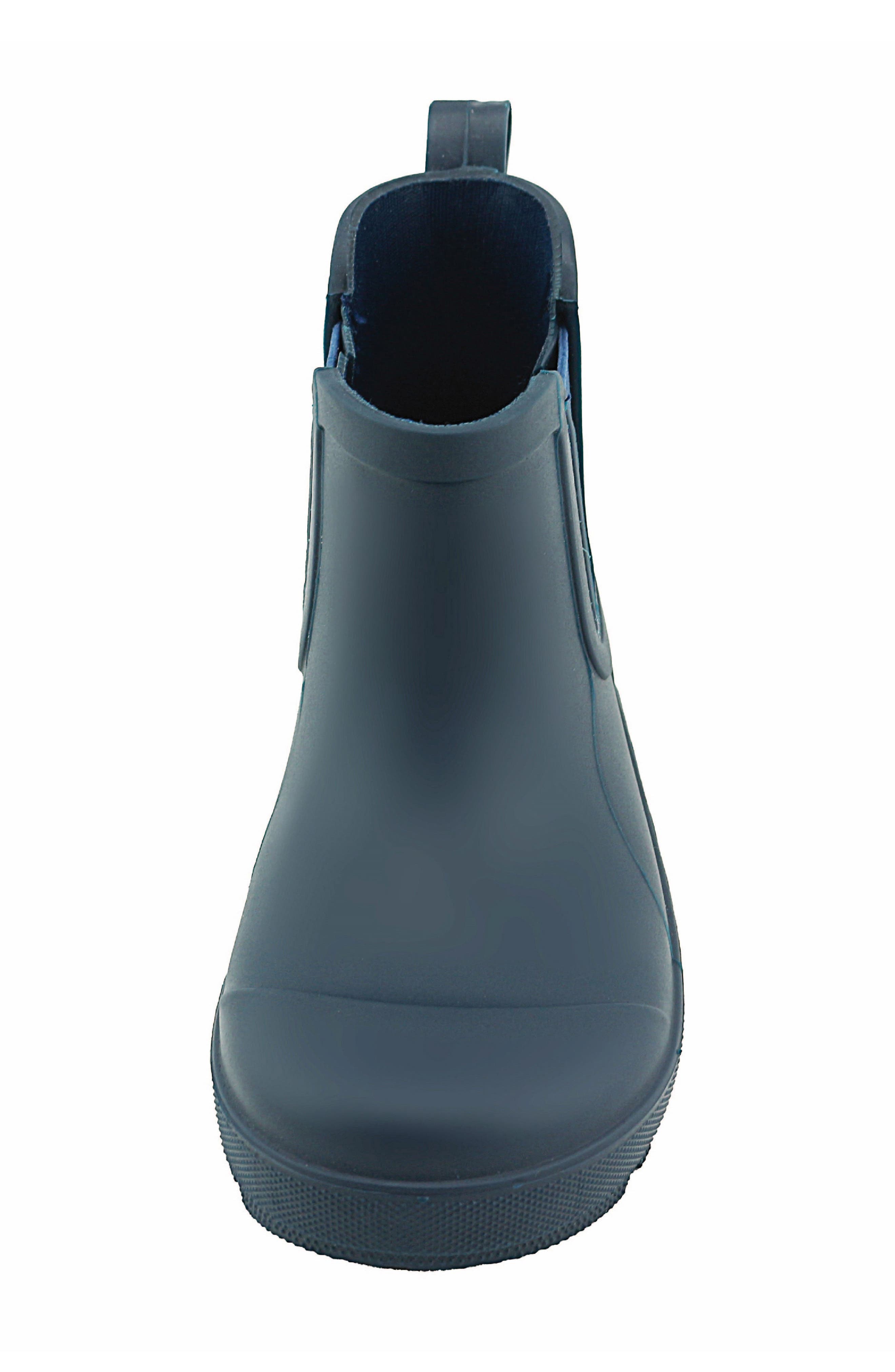 BEARPAW NAVY RAIN Kids' Waterproof Chelsea Rain Boot, Alternate, color, 