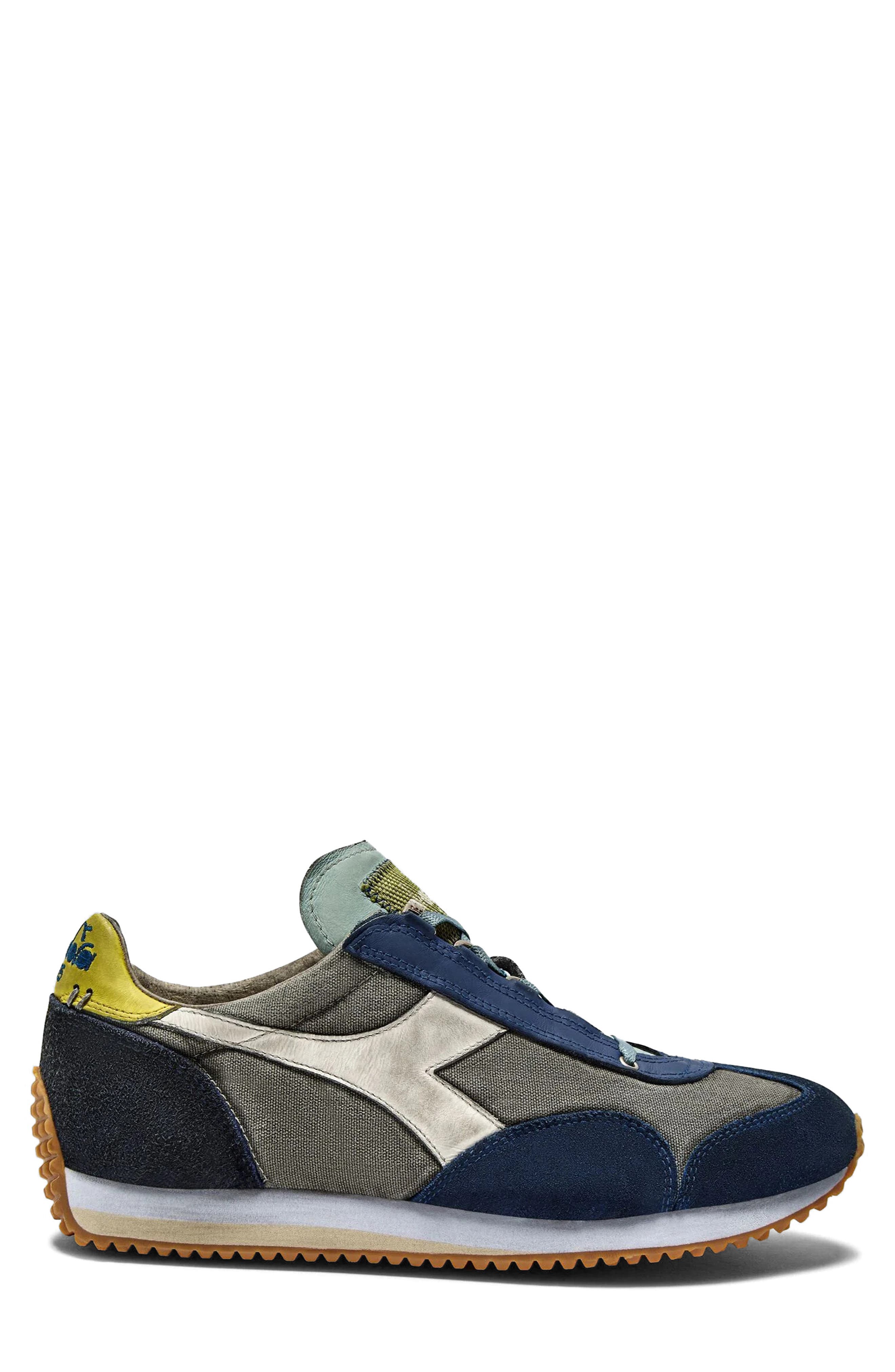Diadora Equipe H Dirty Stone Wash EVO, Alternate, color, Blue Haze