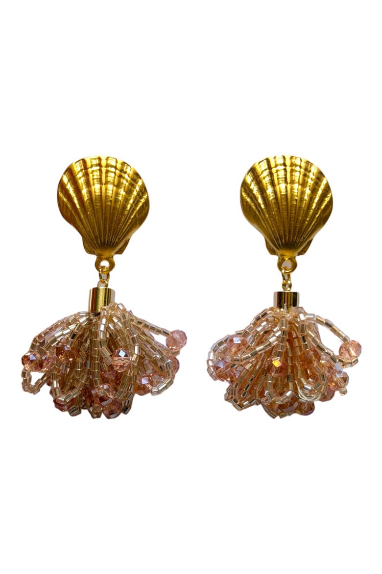 Nellie Earrings, Main, color, Pink