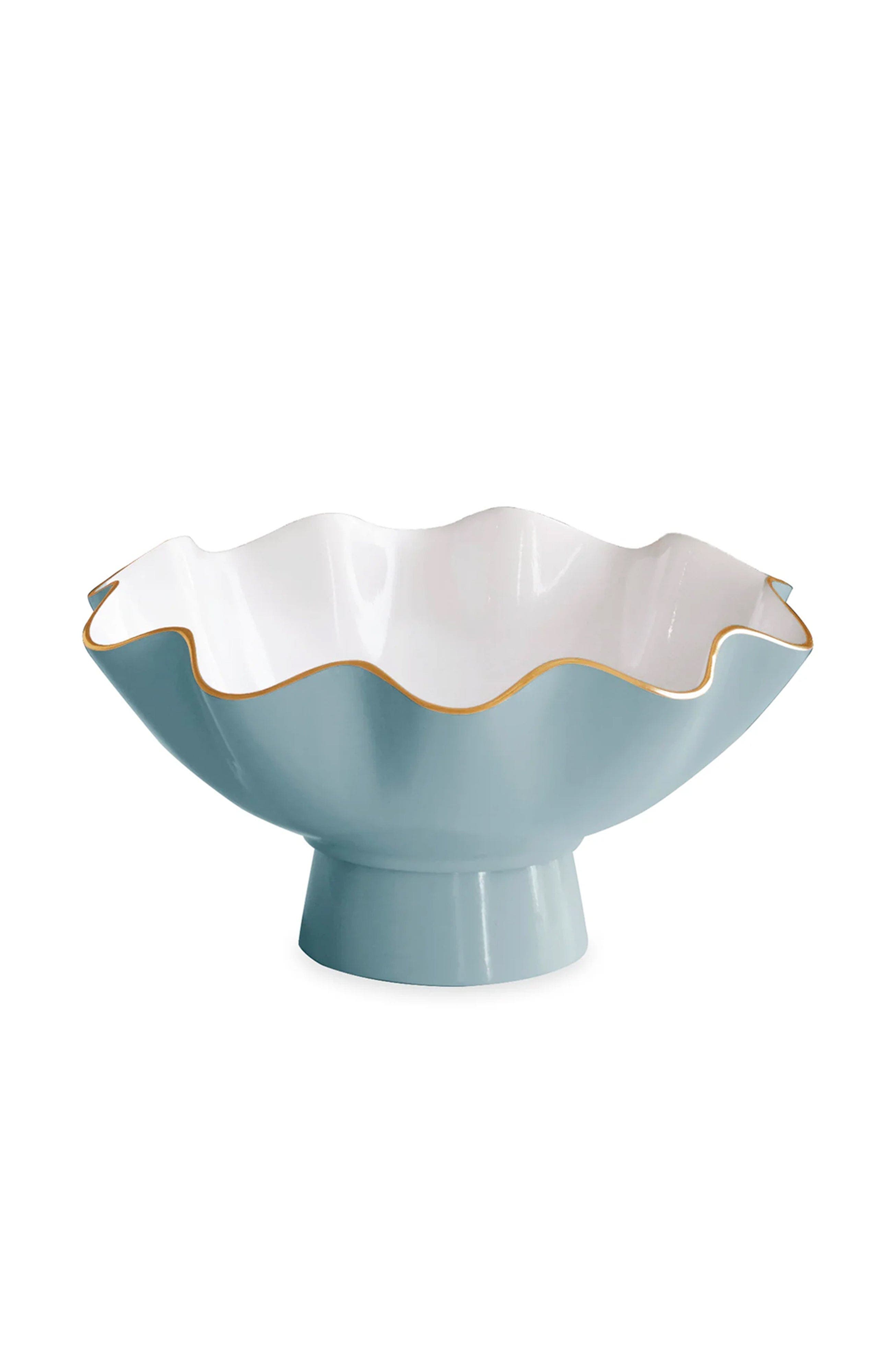 Turquoise and White