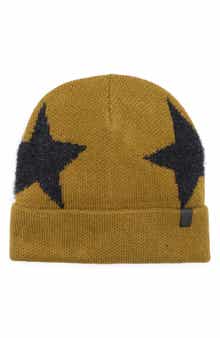 AllSaints Metallic Star Beanie