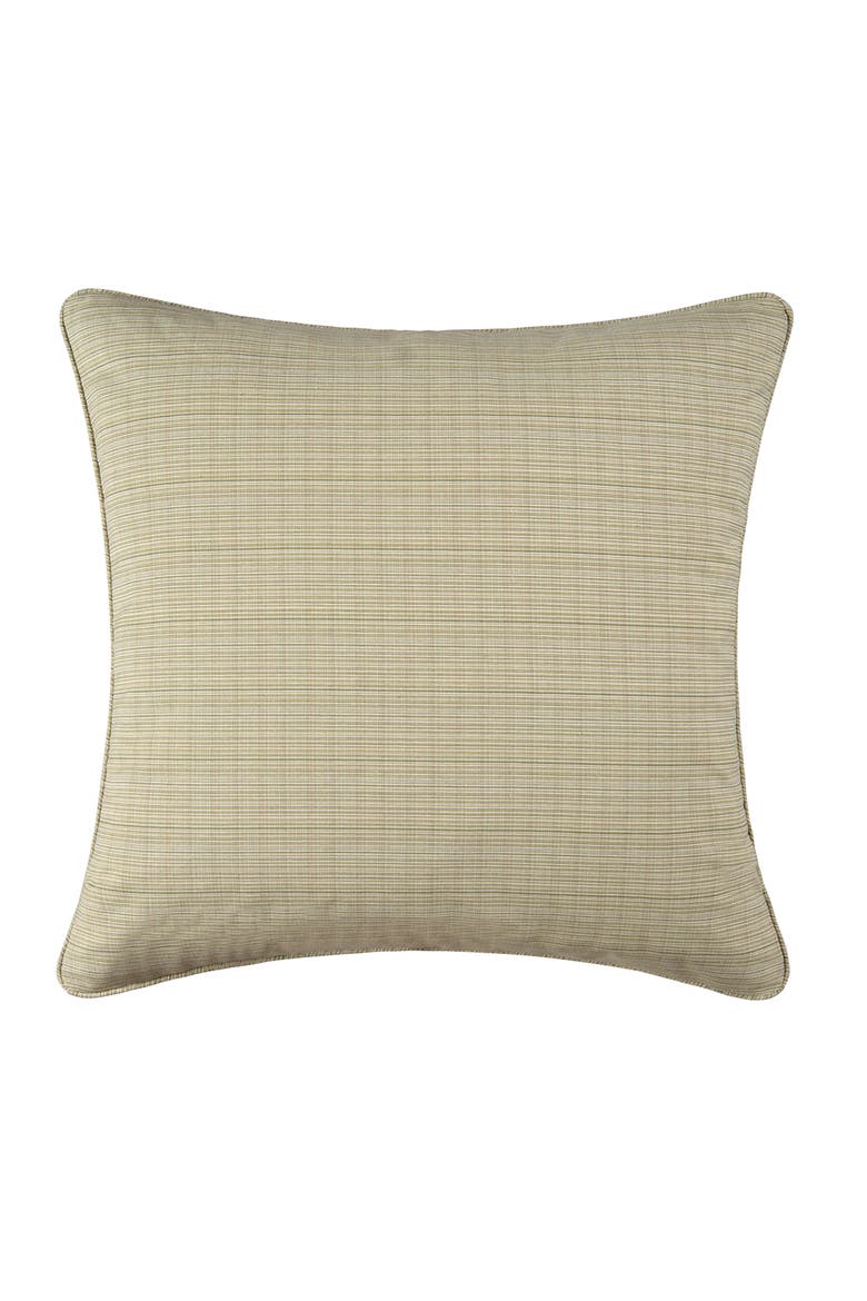 St. Croix Cotton Euro Sham 26" x 26", Main, color, Green