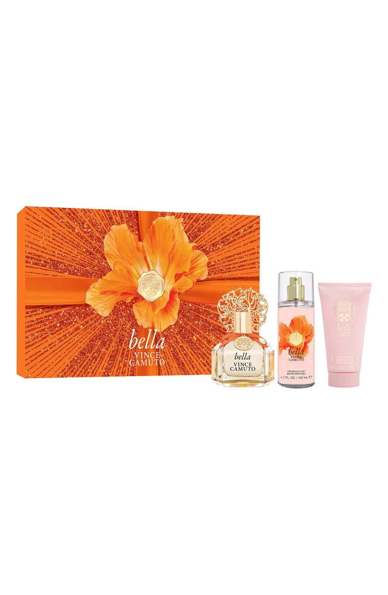 Vince Camuto Holiday Bella Eau de Parfum 3-Piece Gift Set, Alternate, color,