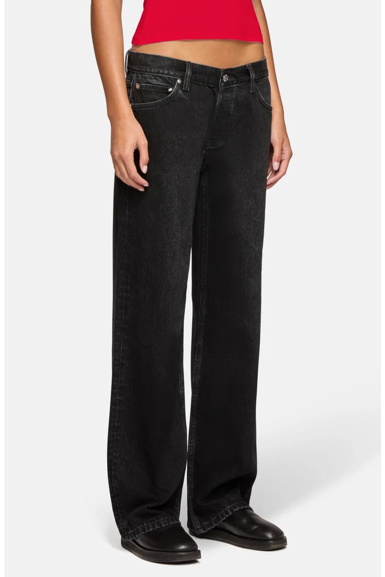 Low Rise Baggy Wide Leg Jeans, Alternate, color, MAGICA