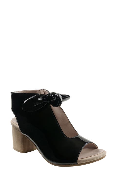 Kimora Bow Block Heel Bootie (Women)