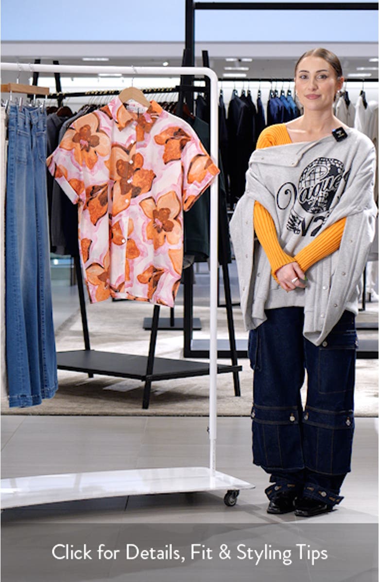 Alice Floral Print Shirt, sales video thumbnail