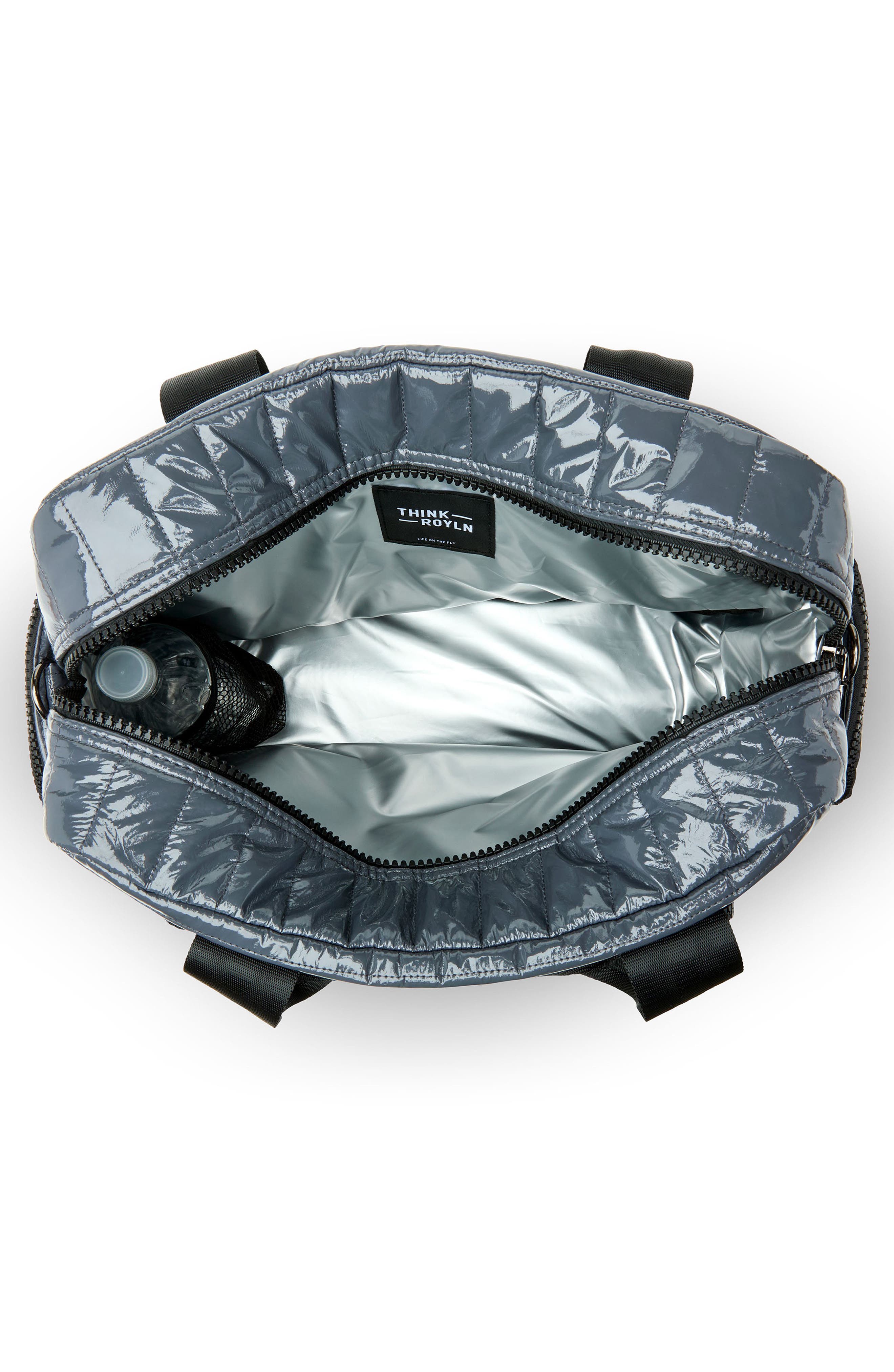 THINK ROYLN Voyager Travel Bag, Alternate, color, Carbon Patent