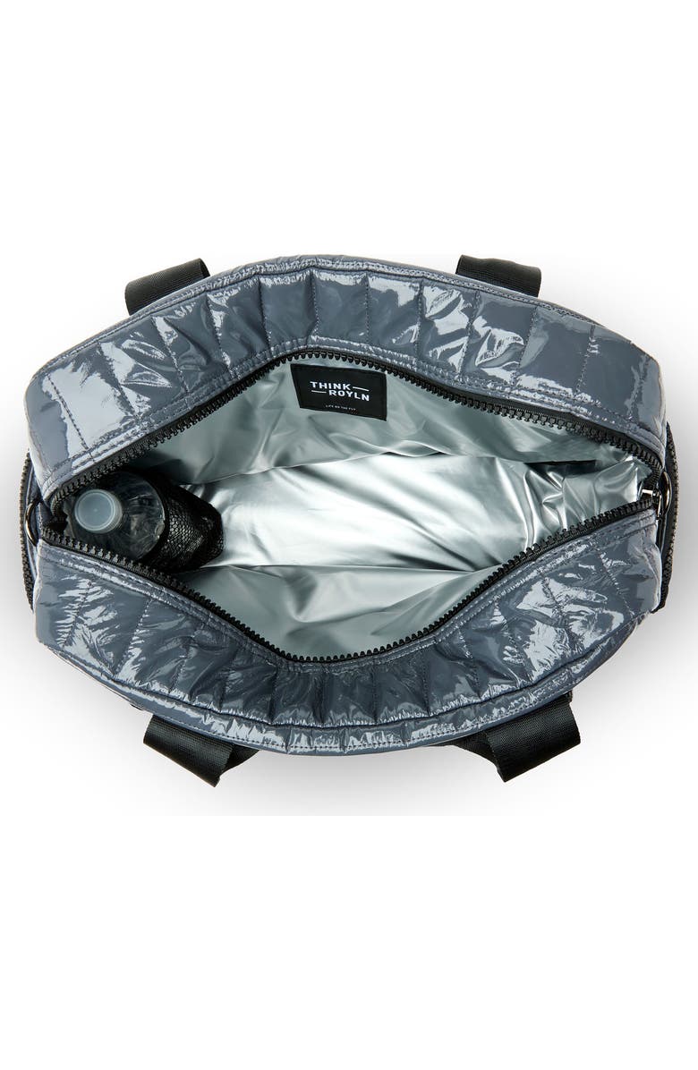 THINK ROYLN Voyager Travel Bag, Alternate, color, Carbon Patent