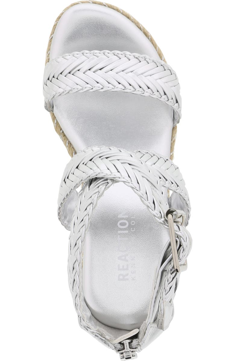 Reaction Kenneth Cole Reed Sway Metallic Wedge Sandal, Alternate, color,