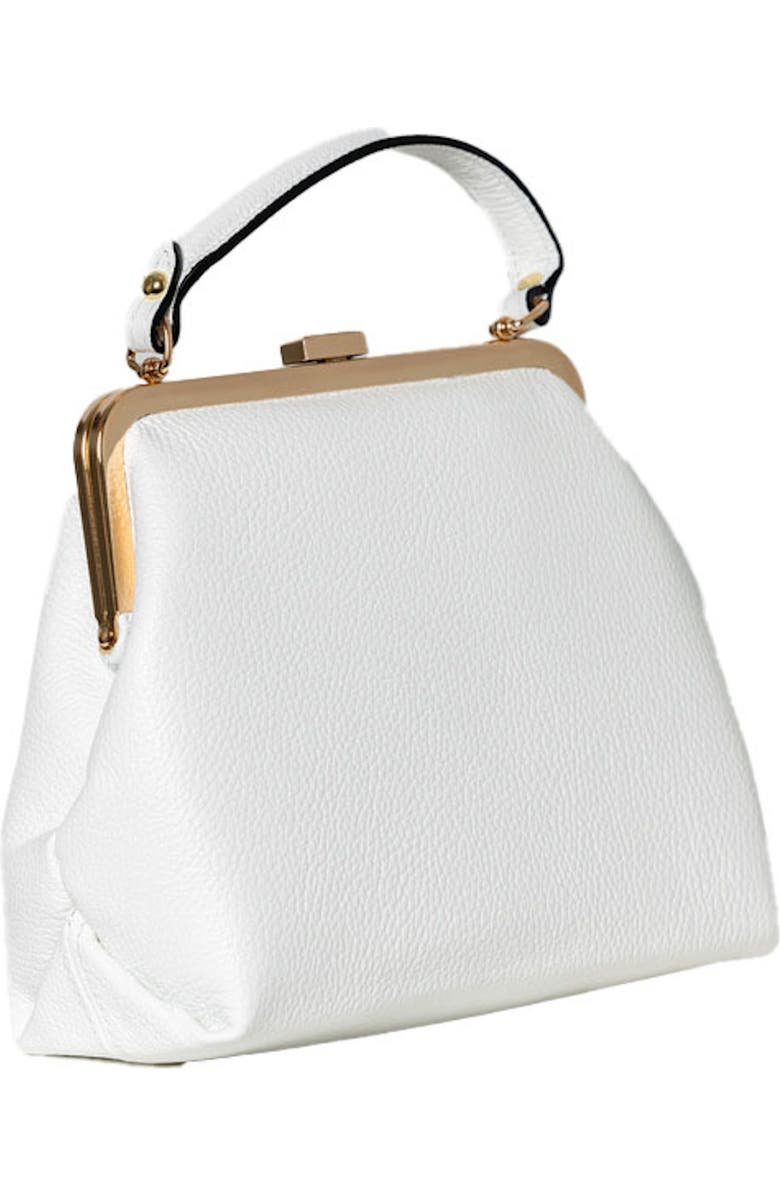 Persaman New York Satchel Top-Handle Bag, Alternate, color, White