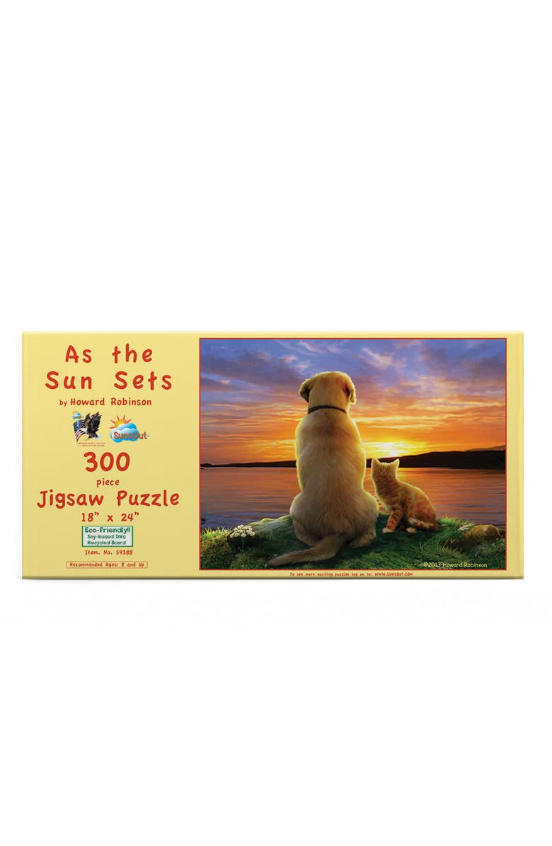 Sunsout As the Sun Sets 300 piece Jigsaw Puzzle for Adults, Alternate, color, Multicolor