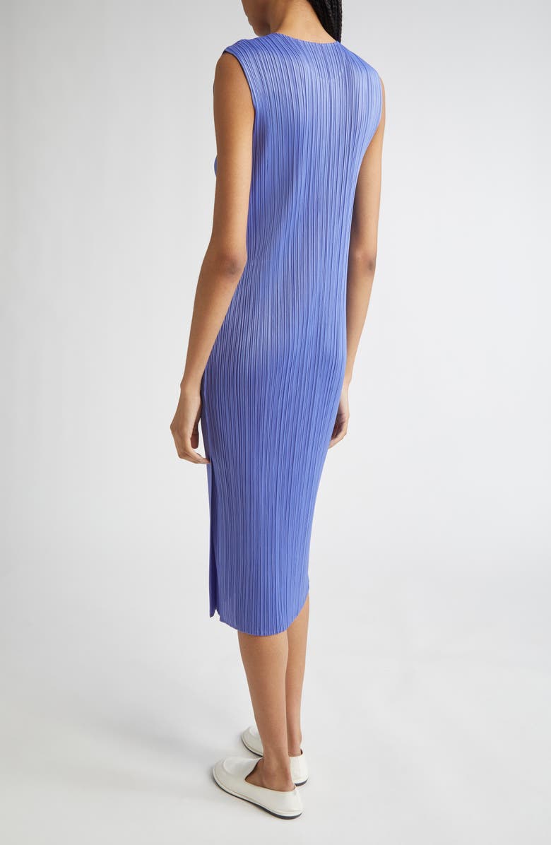 Pleats Please Issey Miyake Monthly Colors March Pleated Midi Dress, Alternate, color, 