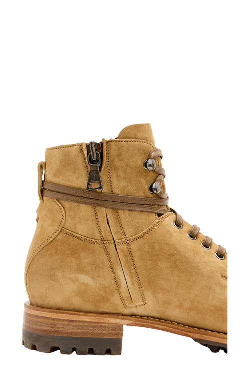 John Varvatos Moto Lace-up Boot In Brown