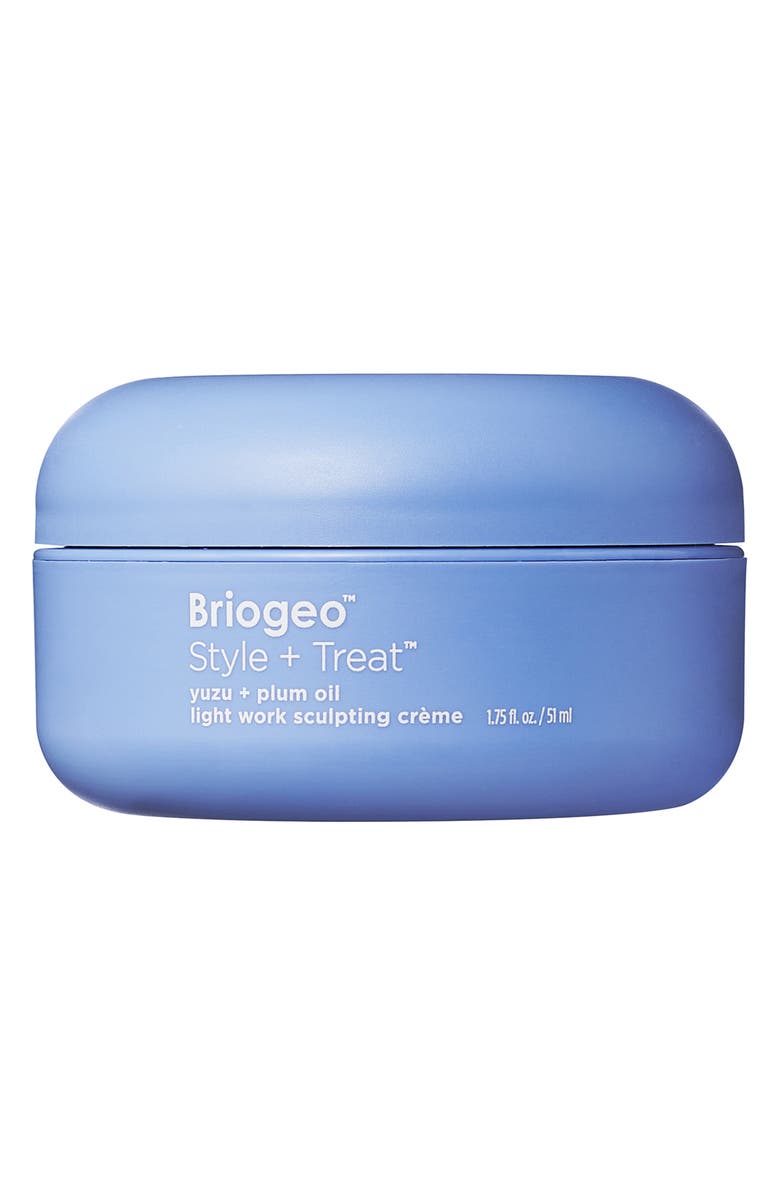 Briogeo Style + Treat<sup>™</sup> Yuzu + Plum Hair Styling Sculpting Cream, Main, color, 