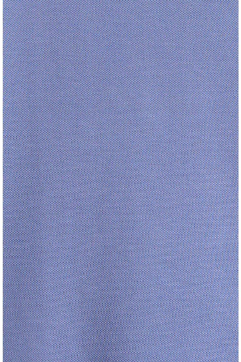 Kids' Tipped Cotton Piqué Polo, Alternate, color, LAVENDER BLUE