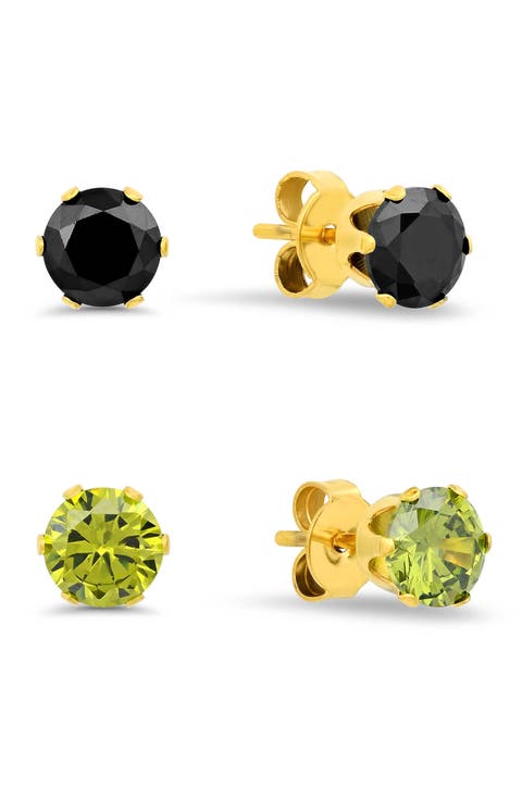 Set of 2 Stud Earrings