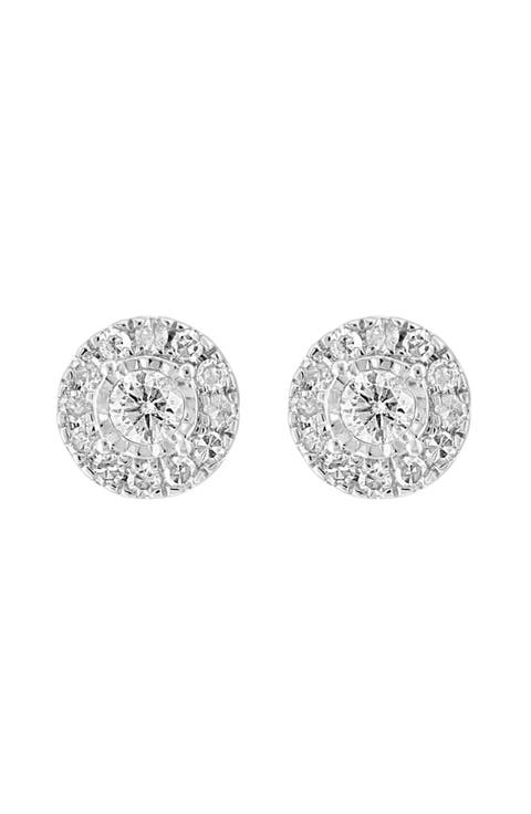 Diamond Stud Earrings