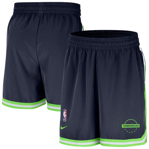 Men's Nike Navy Minnesota Timberwolves Authentic Practice DNA Woven Performance Shorts