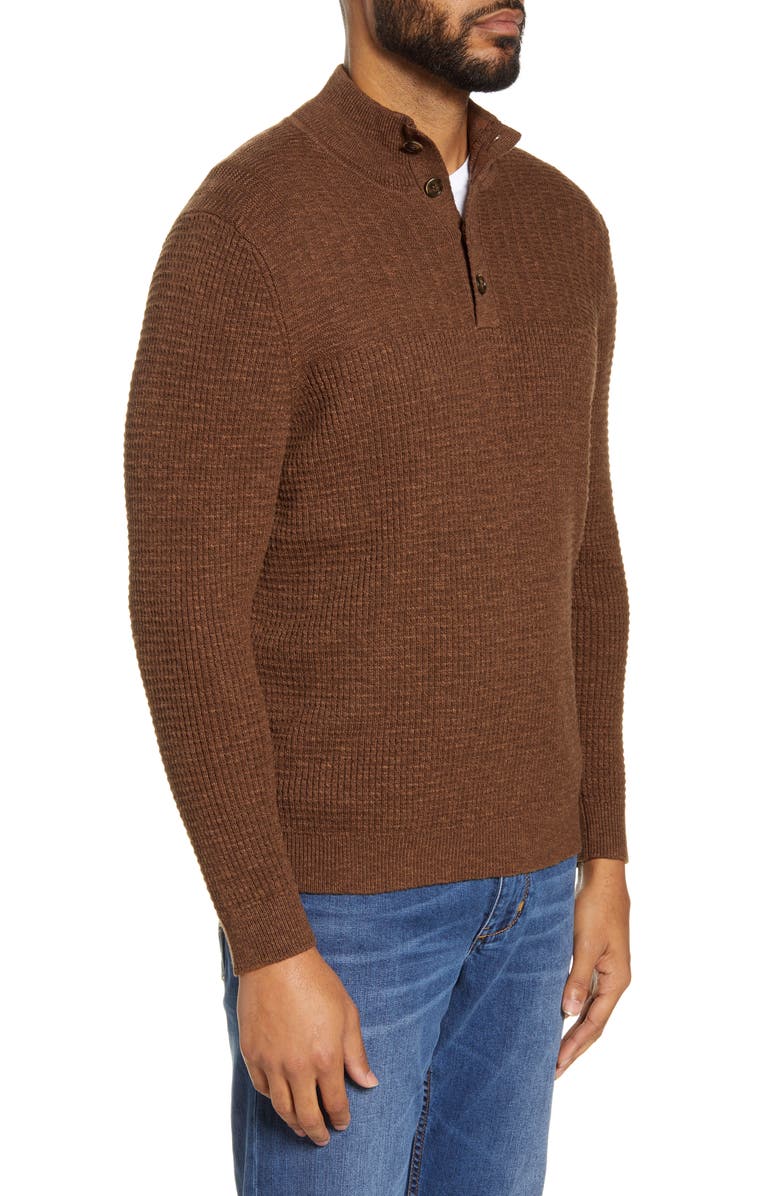 Tommy Bahama Mock Neck Henley Sweater, Alternate, color,