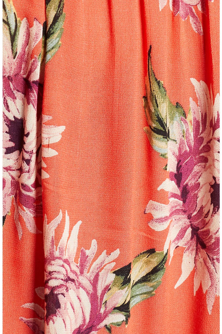 Daniel Rainn Pleat Detail Top, Alternate, color, ORANGE