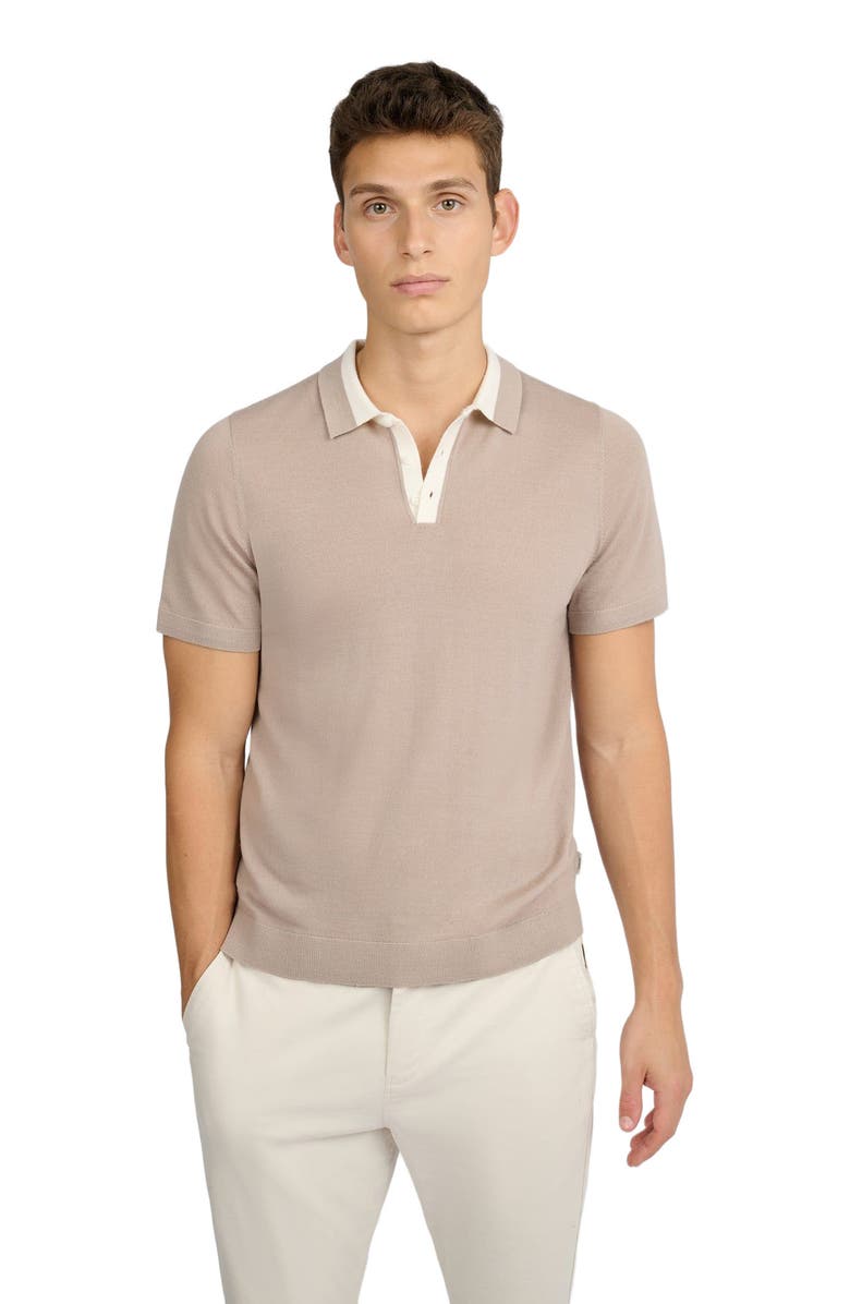 Onia Extra Fine Merino Wool Polo, Alternate, color, 