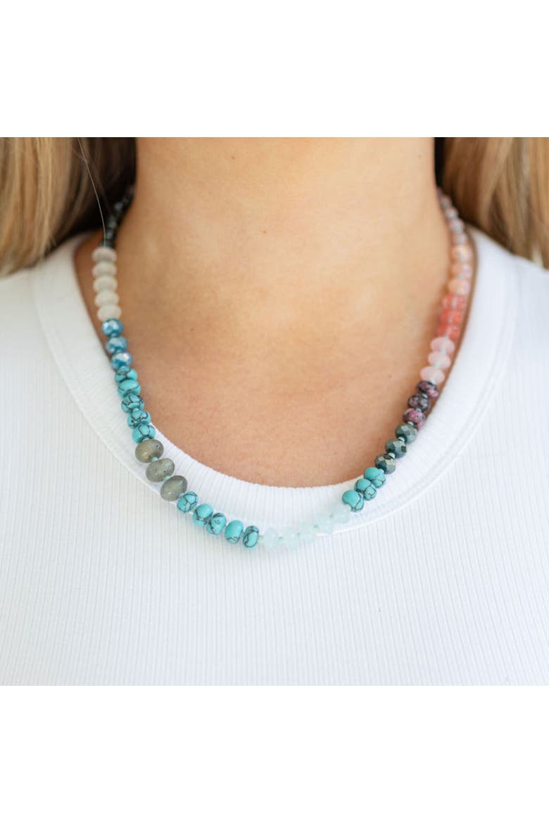 Filled With Gratitude Necklace, Alternate, color, Multi