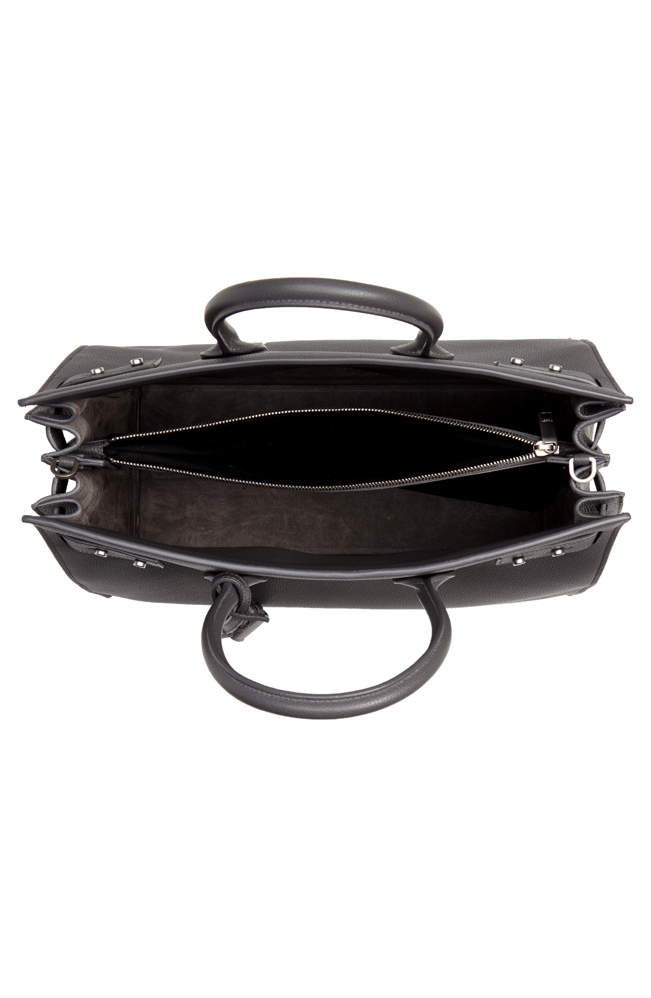 Saint Laurent Medium Sac de Jour Grained Leather Tote, Alternate, color, 