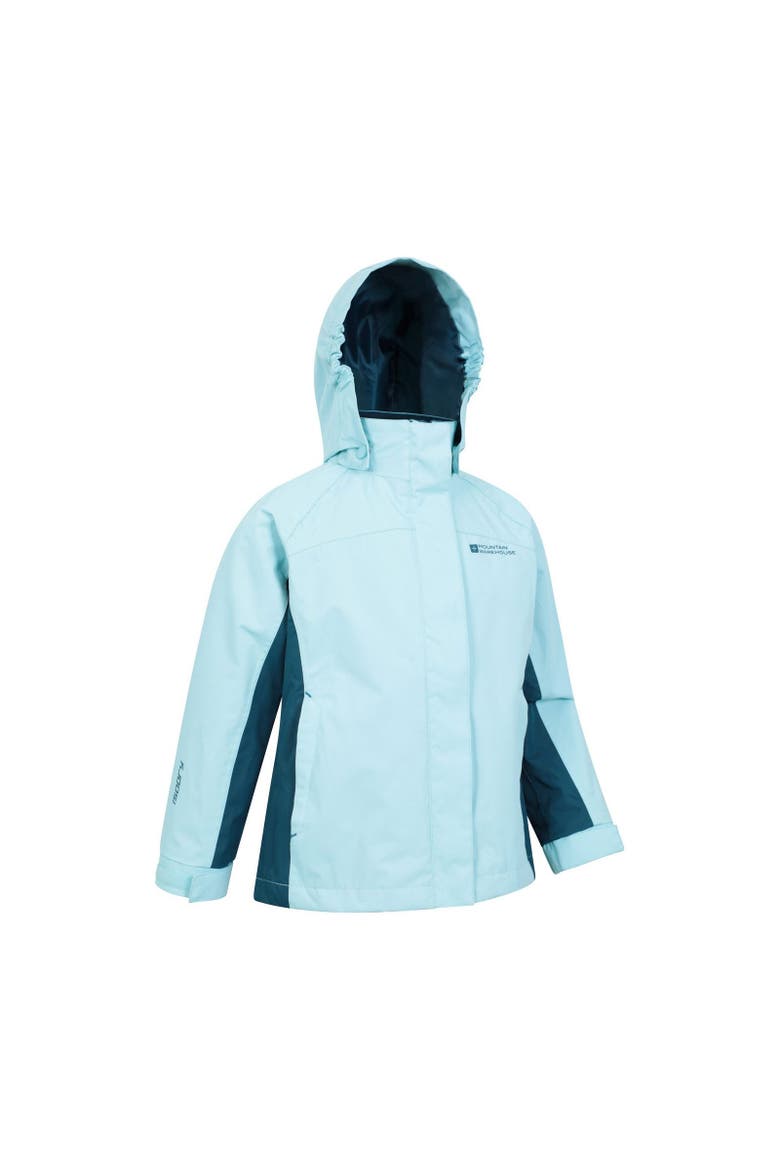 Childrens/Kids Shelly Waterproof Jacket, Alternate, color, Turquoise