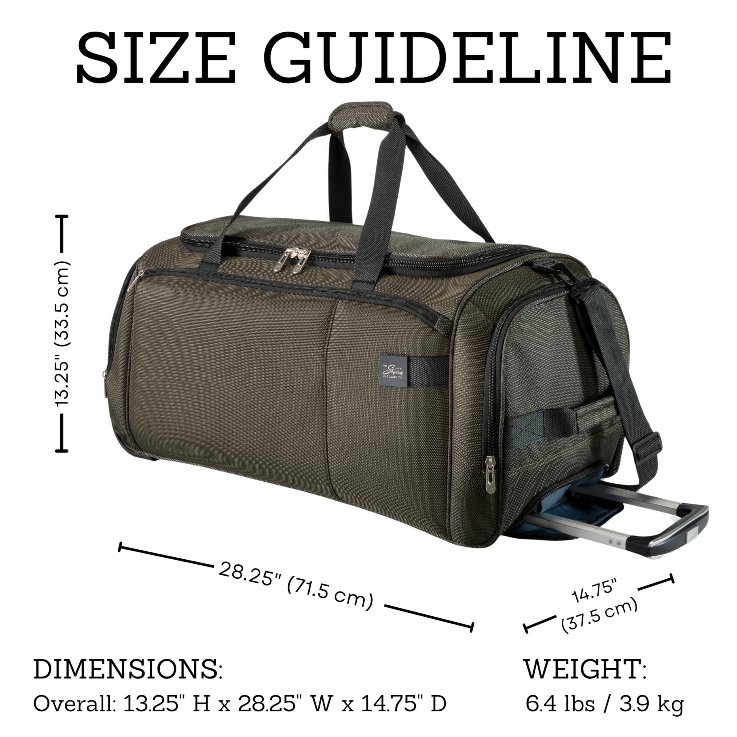 Sigma 7.0 Softside X-Large Rolling Duffel Bag, Alternate, color, Pine