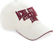 Acne Studios Carla College Embroidered Logo Adjustable Baseball Cap