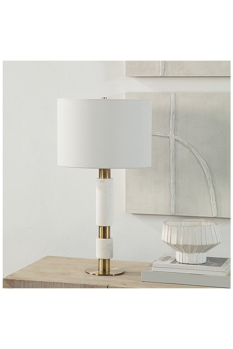 Pirot Tall Marble Table Lamp, Alternate, color, NO COLOR