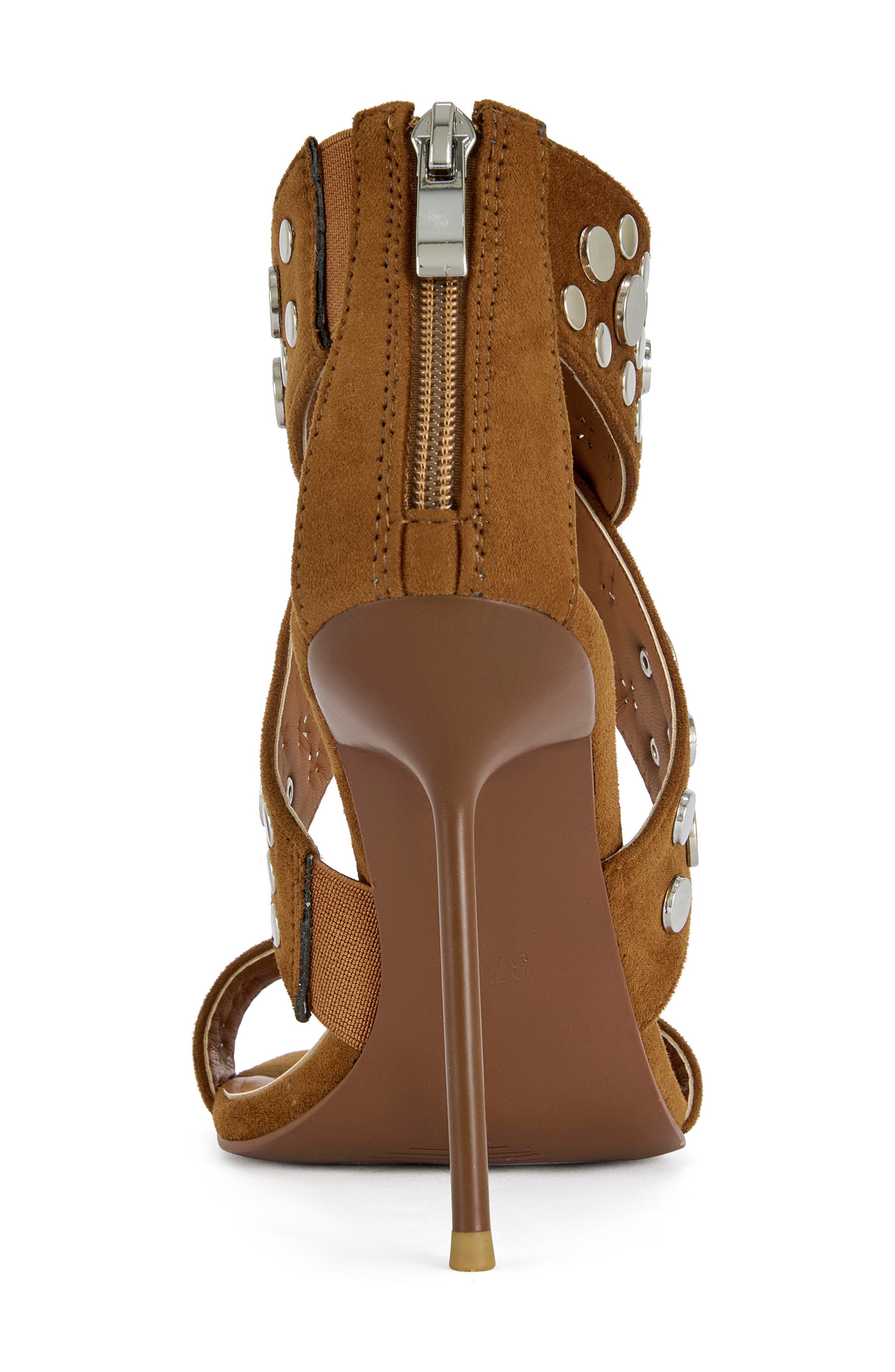 AZALEA WANG Arte Studded Sandal, Alternate, color, 