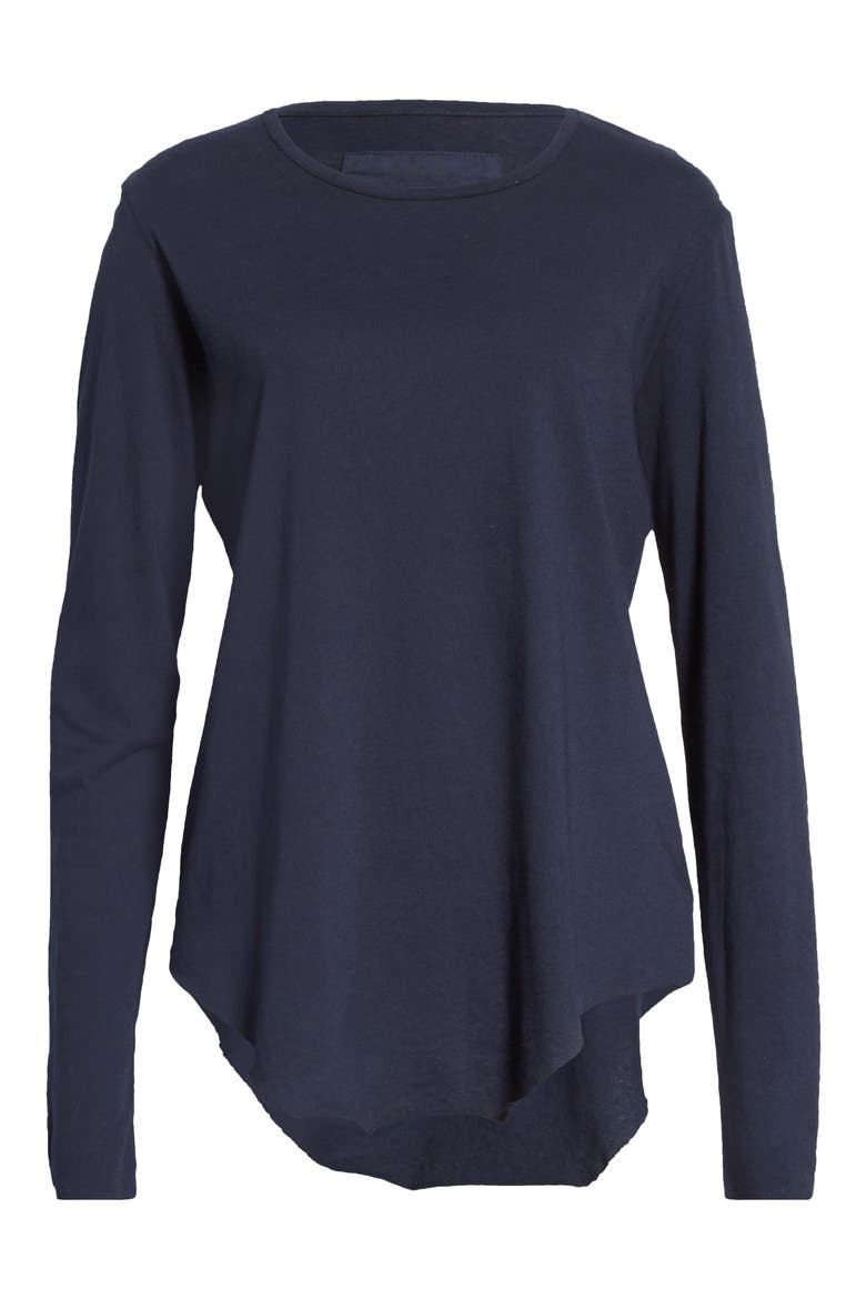 Tee Lab Long Sleeve T-Shirt, Alternate, color, LONG SLEEVE FITTED CREW TEE