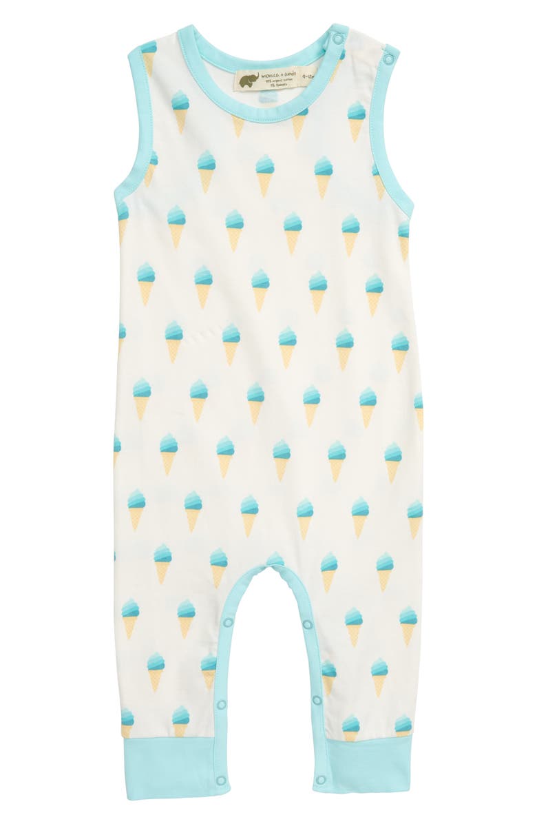 Monica + Andy Racerback Romper, Main, color,