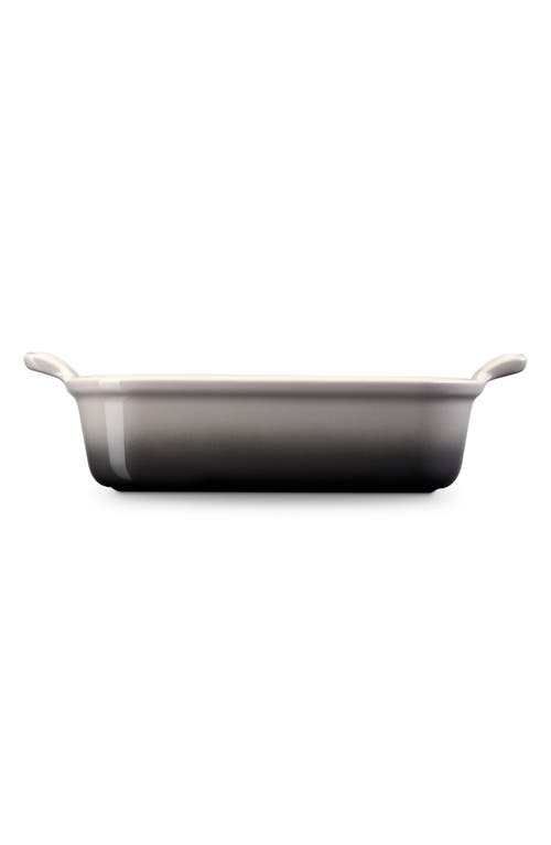 Le Creuset Heritage Square Dish/3 Qt. In Oyster