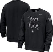 Nike Men's Nike Black Army Black Knights Army 250 Collection Club Fleece Sweatshirt