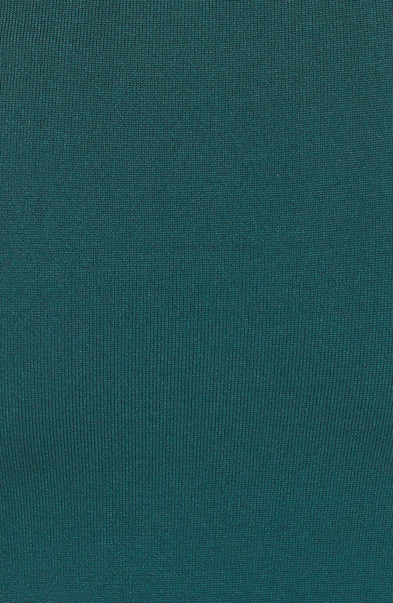 CUSHNIE et Ochs Sheer Panel Inset Knit Dress, Alternate, color,