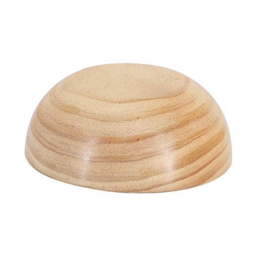 Megachef 6 Piece 7 Inch Pine Wood Bowl Set In Brown